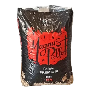 Magnus Pellet: Palet de 70 Sacos – Combustible de Biomasa de Máxima Eficiencia
