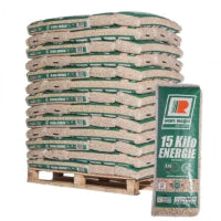 Pellets de Madera Premium Van Roje (DIN+/EN+ A1) – Palet de 975kg